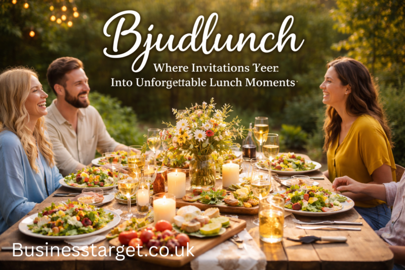 Bjudlunch: Where Invitations Turn Into Unforgettable Lunch Moments