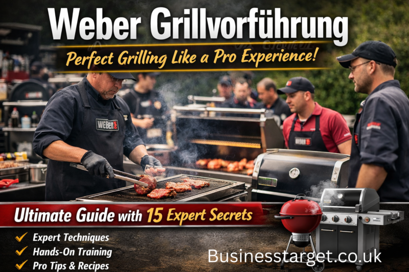 Weber Grillvorführung: Perfektes Grillen wie ein Profi erleben