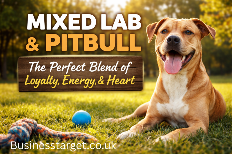 Mixed Lab and Pitbull: The Perfect Blend of Loyalty, Energy, and Heart
