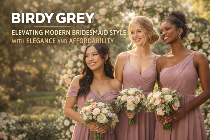Birdy Grey: Elevating Modern Bridesmaid Style with Elegance and Affordability