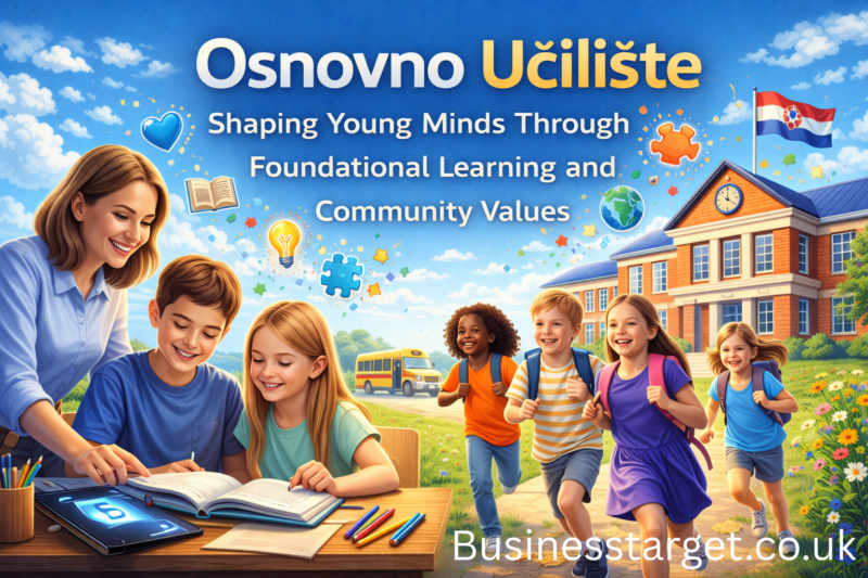 Osnovno Uciliste: Shaping Young Minds Through Foundational Learning and Community Values