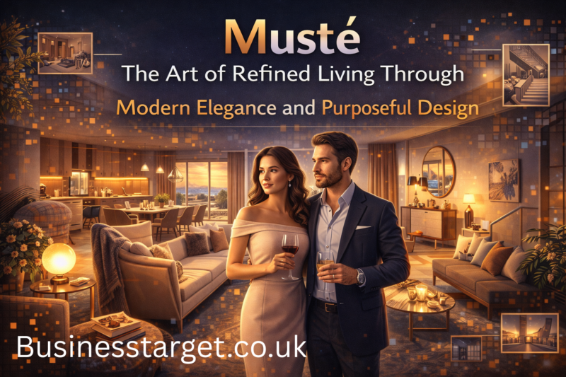 Musté: The Art of Refined Living Through Modern Elegance and Purposeful Design