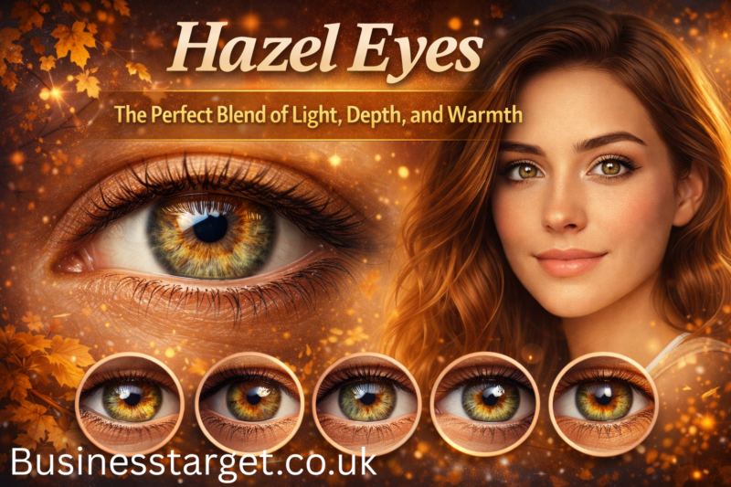 Hazel Eyes: The Perfect Blend of Light, Depth, and Warmth