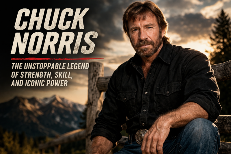 Chuck Norris: The Unstoppable Legend of Strength, Skill, and Iconic Power