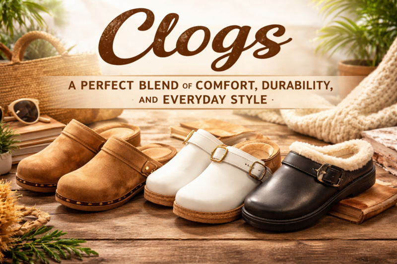 Clogs: A Perfect Blend of Comfort, Durability, and Everyday Style