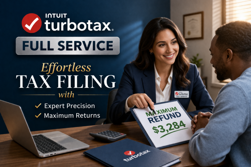 TurboTax Full Service: Effortless Tax Filing with Expert Precision and Maximum Returns