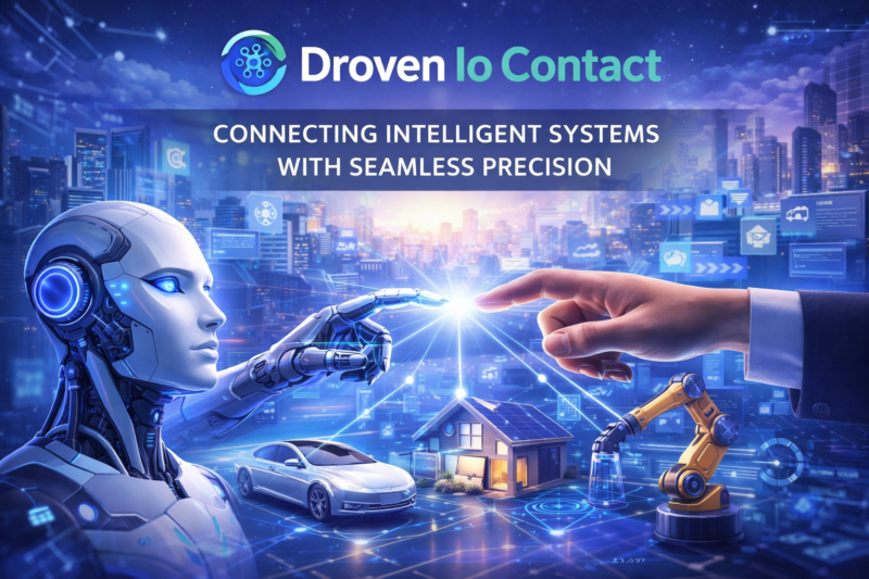 Droven Io Contact: Connecting Intelligent Systems with Seamless Precision