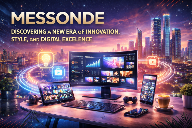 Messonde: Discovering a New Era of Innovation, Style, and Digital Excellence