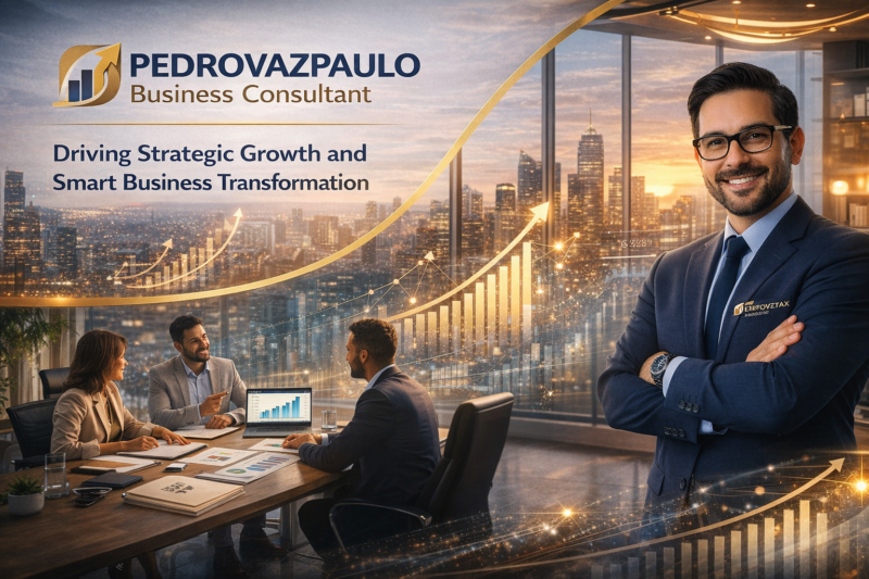 Pedrovazpaulo Business Consultant: Driving Strategic Growth and Smart Business Transformation