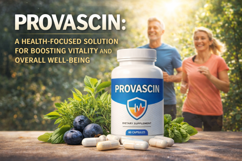 Provascin: A Health-Focused Solution for Boosting Vitality and Overall Well-Being