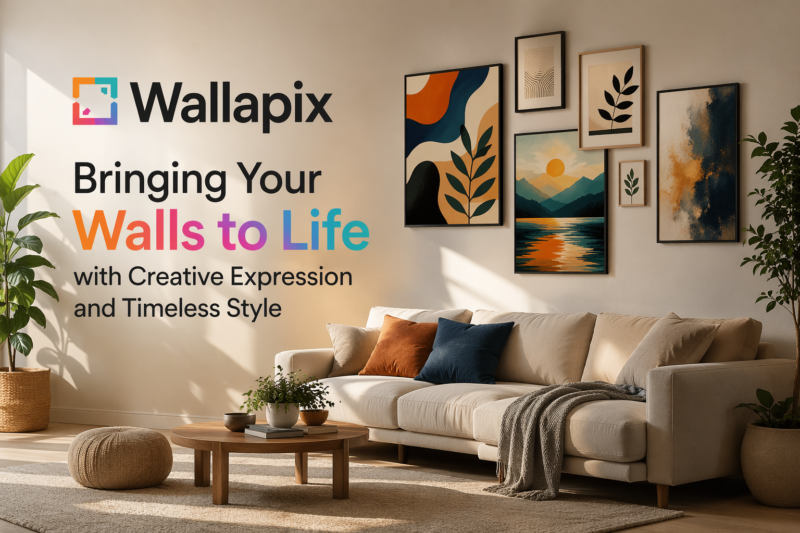 Wallapix: Bringing Your Walls to Life with Creative Expression and Timeless Style