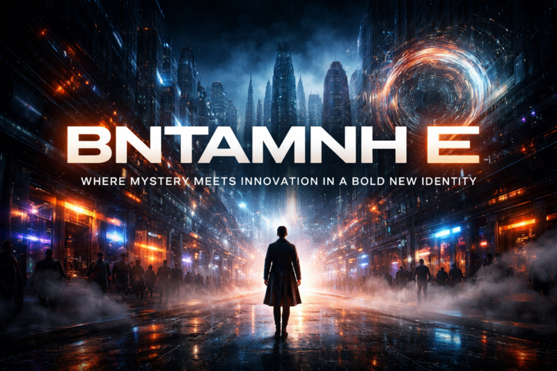 Bntamnh E: Where Mystery Meets Innovation in a Bold New Identity