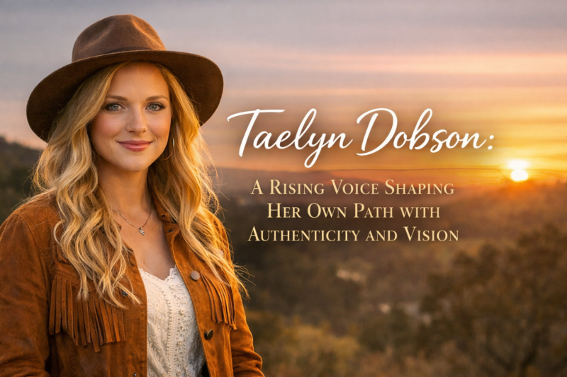 Taelyn Dobson: A Rising Voice Shaping Her Own Path with Authenticity and Vision
