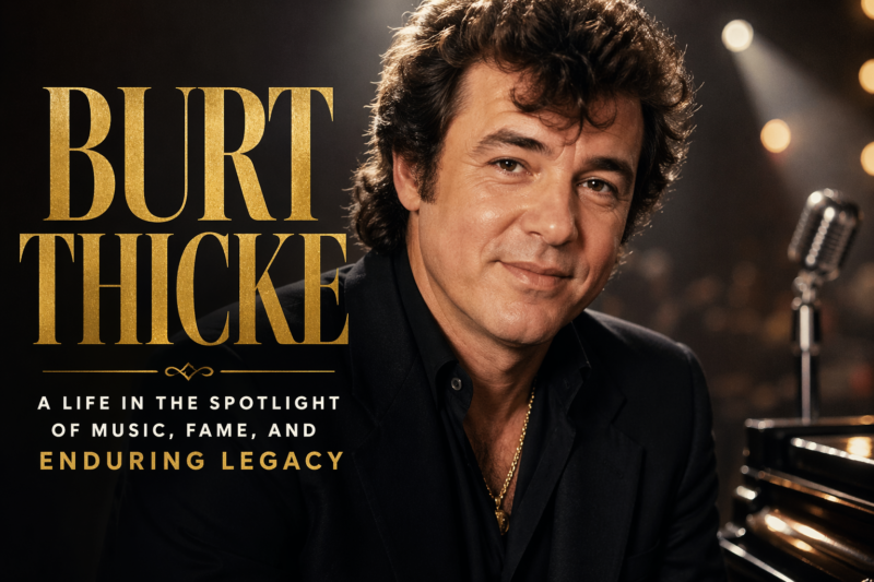 Burt Thicke: A Life in the Spotlight of Music, Fame, and Enduring Legacy