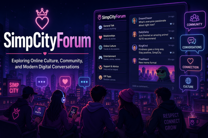 SimpCityForum: Exploring Online Culture, Community, and Modern Digital Conversations
