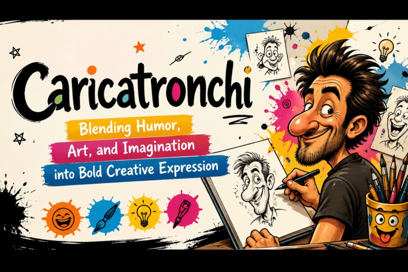 Caricatronchi: Blending Humor, Art, and Imagination into Bold Creative Expression