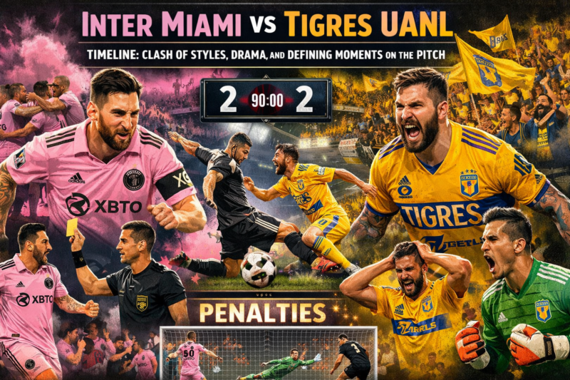 Inter Miami vs Tigres UANL Timeline: Clash of Styles, Drama, and Defining Moments on the Pitch
