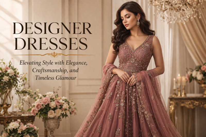 Designer Dresses: Elevating Style with Elegance, Craftsmanship, and Timeless Glamour