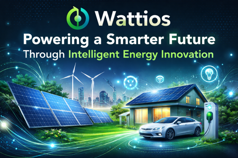 Wattios: Powering a Smarter Future Through Intelligent Energy Innovation
