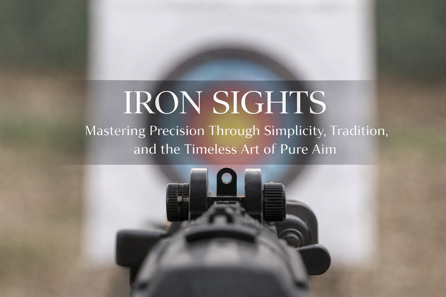 Iron Sights: Mastering Precision Through Simplicity, Tradition, and the ...