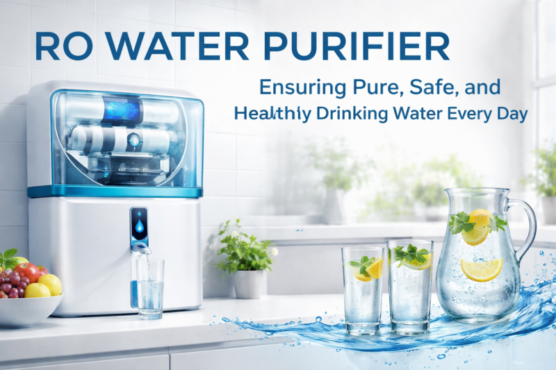 RO Water Purifier: Ensuring Pure, Safe, and Healthy Drinking Water Every Day
