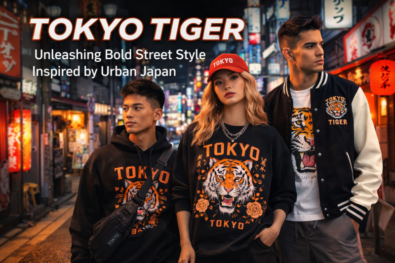Tokyo Tiger: Unleashing Bold Street Style Inspired by Urban Japan