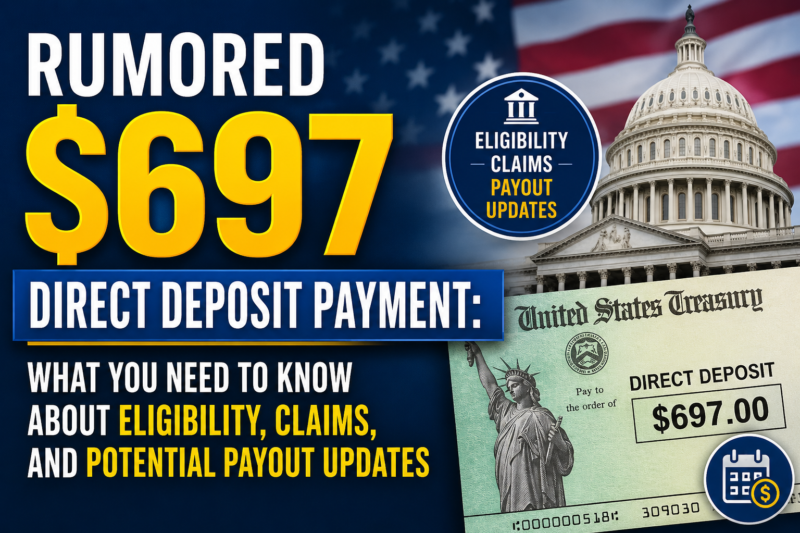 Rumored $697 Direct Deposit Payment: What You Need to Know About Eligibility, Claims, and Potential Payout Updates