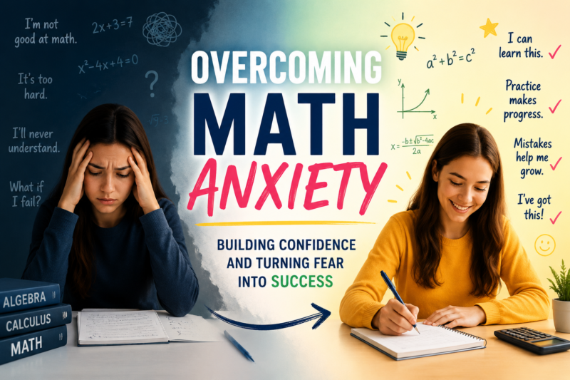 Overcoming Math Anxiety: Building Confidence and Turning Fear into Success