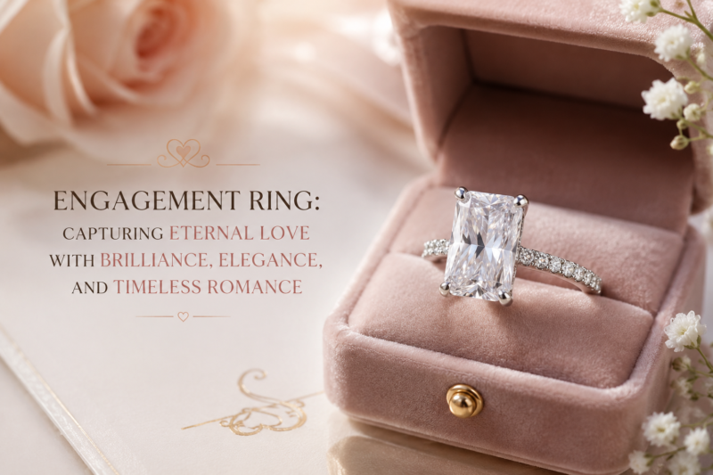 Engagement Ring: Capturing Eternal Love with Brilliance, Elegance, and Timeless Romance
