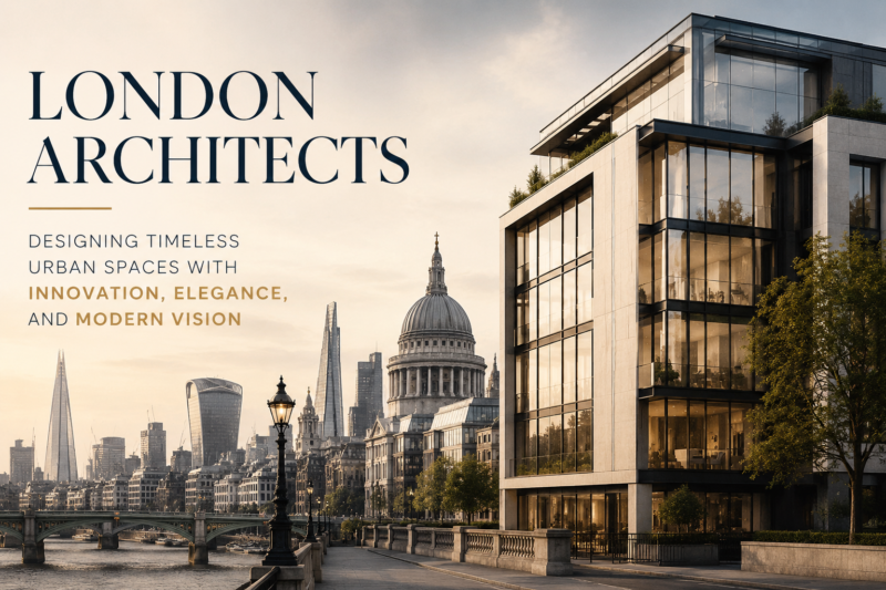 London Architects: Designing Timeless Urban Spaces with Innovation, Elegance, and Modern Vision
