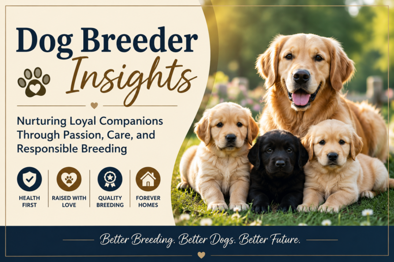 Dog Breeder: Nurturing Loyal Companions Through Passion, Care, and Responsible Breeding